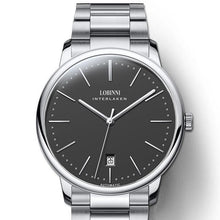 Load image into Gallery viewer, Lobinni Light Thin Automatic Mechanical Watch Mens 9015 Miyota Movement Men's Wristwatch Water Resistant Male Watches Simple