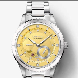 LOBINNI 2018 Seagull Movement Ladies Automatic Watch Clock Switzerland Original Design Fashion Womens Mechanical Watches Waterproof