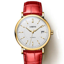 Load image into Gallery viewer, Switzerland Lobinni Luxury Brand Ladies Wrist Watch Fashion Seagull Mechanical Watches For Women Automatic reloj mujer Top Sale