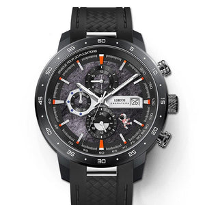 LOBINNI 2022 New Men&#39;s Sports Mechanical Watches Top Brand Sapphire Stainless Steel 50m Waterproof Luminous Clock Reloj Hombre