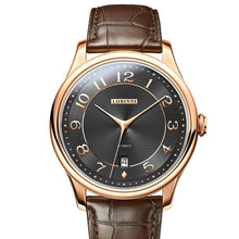 Load image into Gallery viewer, LOBINNI New Luxury Men Dress Watch Clous de Paris Dial Miyota 8215 Automatic Mechanical Watches Sapphire Simple Men&#39;s Wrist
