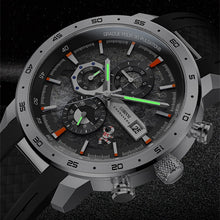 Load image into Gallery viewer, LOBINNI 2022 New Men&#39;s Sports Mechanical Watches Top Brand Sapphire Stainless Steel 50m Waterproof Luminous Clock Reloj Hombre

