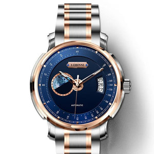 LOBINNI 17511 Automatic Self-Wind Anti-magnetic 23 cm