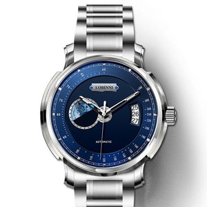 LOBINNI 17511 Automatic Self-Wind Anti-magnetic 23 cm