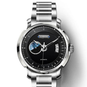 LOBINNI 17511 Automatic Self-Wind Anti-magnetic 23 cm