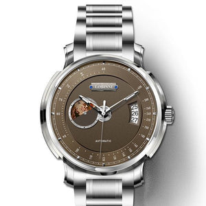 LOBINNI 17511 Automatic Self-Wind Anti-magnetic 23 cm