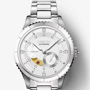 LOBINNI 2018 Seagull Movement Ladies Automatic Watch Clock Switzerland Original Design Fashion Womens Mechanical Watches Waterproof