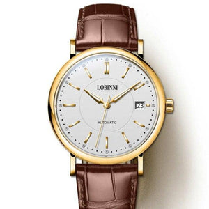 Switzerland Lobinni Luxury Brand Ladies Wrist Watch Fashion Seagull Mechanical Watches For Women Automatic reloj mujer Top Sale