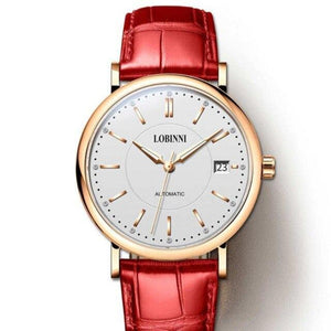 Switzerland Lobinni Luxury Brand Ladies Wrist Watch Fashion Seagull Mechanical Watches For Women Automatic reloj mujer Top Sale