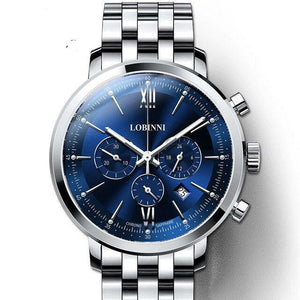 Lobinni Top MIYOTA Movement Men Watch Luxury Brand Fashion Men Quartz Wristwatches Waterproof montre homme For Rolexable