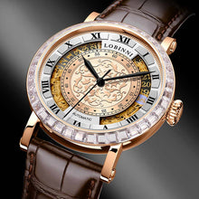 Load image into Gallery viewer, Switzerland luxury brand men wristwatch clock vintage men mechanical watch fashion original design relogios masculino waterproof
