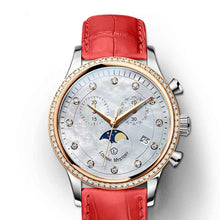Load image into Gallery viewer, Lobinni Luxury Brand Women&#39;s WristWatch Ladies Japan Quartz Watch For Women Multifunction Waterproof Female Stop Watches 7006
