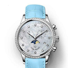 Load image into Gallery viewer, Lobinni Luxury Brand Women&#39;s WristWatch Ladies Japan Quartz Watch For Women Multifunction Waterproof Female Stop Watches 7006
