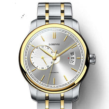 Load image into Gallery viewer, Switzerland Business Men Mechanical Wristwatch Top Haiou Movement Automatic Men Watches gold Waterproof
