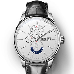 LOBINNI 16066 Top Sell Omatic Mechanical Watch Men Waterproof Luxury Latest Business Wristwatch erkek kol saati