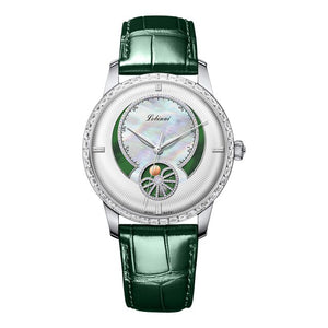 Brand Name: LOBINNI Water Resistance Depth: 5 Bar Origin: CN(Origin) Clasp Type: Push Button Hidden Clasp Case Material: Stainless Steel Style: Luxury Movement: Automatic Self-Wind Case Shape: Round Band Width: 16 mm Feature: Shock Resistant Feature: Water Resistant Feature: Anti-magnetic Model Number: 2067 Case Thickness: 10.2 mm Dial Window Material Type: Sapphire Crystal Band Length: 14 cm Boxes & Cases Material: Leatherette Dial Diameter: 36.5 mm Band Material Type: Leather