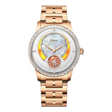 Load image into Gallery viewer, Brand Name: LOBINNI Water Resistance Depth: 5 Bar Origin: CN(Origin) Clasp Type: Push Button Hidden Clasp Case Material: Stainless Steel Style: Luxury Movement: Automatic Self-Wind Case Shape: Round Band Width: 16 mm Feature: Shock Resistant Feature: Water Resistant Feature: Anti-magnetic Model Number: 2067 Case Thickness: 10.2 mm Dial Window Material Type: Sapphire Crystal Band Length: 14 cm Boxes &amp; Cases Material: Leatherette Dial Diameter: 36.5 mm Band Material Type: Leather
